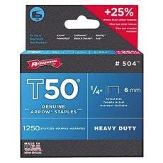 Arrow Fastener T50® Type Staples 50424