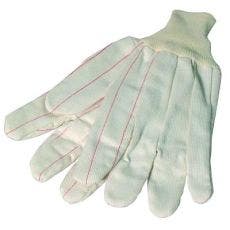 Anchor Brand Cotton/Polyester Corded Double-Palm with Nap-In Finish Gloves