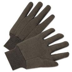 Anchor Brand Standard Weight Cotton/Polyester Brown Jersey Gloves