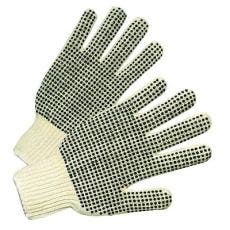Anchor Brand Medium Weight Seamless String-Knit Gloves with Single-Sided PVC Dot Grips