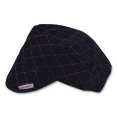 Comeaux Caps Style 3000 Black Quilted Shop Caps One Size