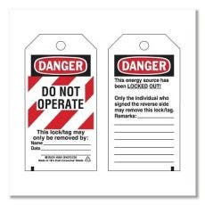 Brady® Lockout Tags 65452