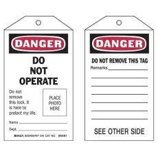 Brady Self-Laminating Tags
