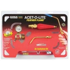 Goss® Feather Flame® Air-Acetylene Torch Outfits
