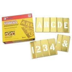 C.H. Hanson® Brass Stencil Letter & Number Sets