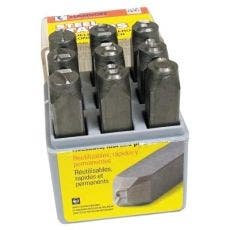 C.H. Hanson® Standard Steel Hand Stamp Sets 20581