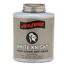 Jet-Lube White Knight™ Food Grade Anti-Seize Compounds