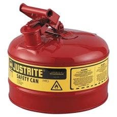 Justrite Type I Steel Safety Cans 7125100
