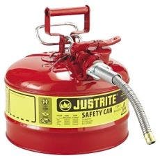 Justrite Type II AccuFlow™ Safety Cans 7225120