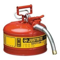 Justrite Type II AccuFlow™ Safety Cans 7225130