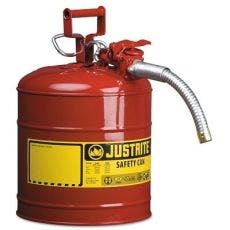 Justrite Type II AccuFlow™ Safety Cans 7250130