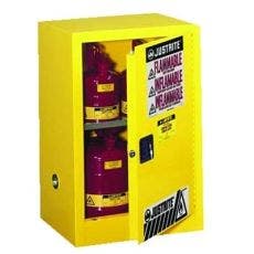 Justrite Yellow Countertop & Compact Cabinets 891200