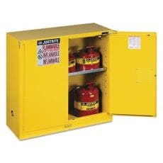 Justrite Yellow Safety Cabinets for Flammables 893020
