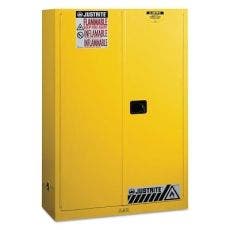 Justrite Yellow Safety Cabinets for Flammables 894500