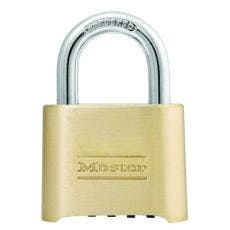 Master Lock No. 175 Combination Brass Padlocks 175DCOM