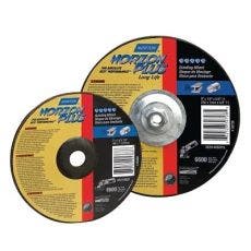 Norton Type 27 NorZon® Plus Depressed Center Grinding Wheels 66252939184