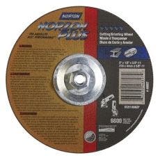 Norton Type 27 NorZon® Plus Depressed Center Grinding Wheels 66253048897