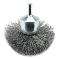 Weiler® Stem-Mounted Circular Flared End Brushes 10041