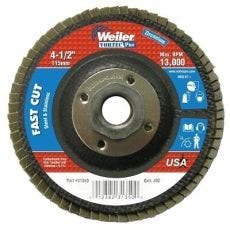 Weiler® Vortec Pro® Abrasive Flap Discs 31350
