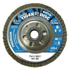 Weiler® Tiger® Disc Angled Style Flap Discs 50517