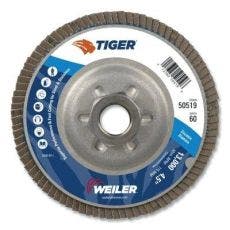 Weiler® Tiger® Disc Angled Style Flap Discs 50519