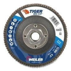 Weiler® Tiger® Big Cat® High Density Flap Discs 50809