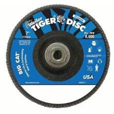 Weiler® Tiger® Big Cat® High Density Flap Discs 50843