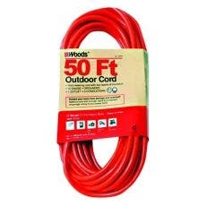 Woods Wire Outdoor Round Vinyl Extension Cords 529