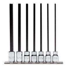 Proto® 7 Piece Extra-Long Hex Bit Socket Sets