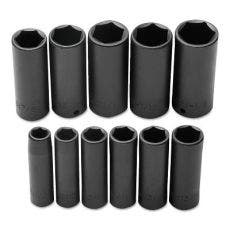 Torqueplus™ 11 Pc Deep Impact Socket Sets