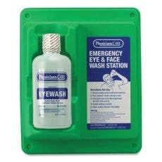 First Aid Only® Eye and Skin Flush Emergency Station/Replacement Bottles