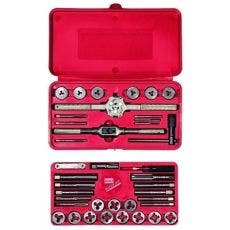 Irwin Hanson® 39-pc Machine Screw / Fractional Tap & Solid Round Die Sets