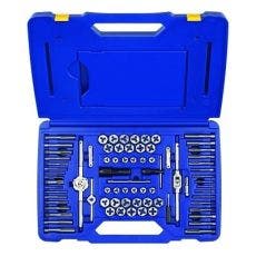 Irwin Hanson® 76-pc Machine Screw / Fractional / Metric Tap & Hex Die Sets