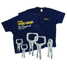 Irwin VISE-GRIP® The Original™ 5-Pc Locking Pliers and Clamp Sets with T-Shirt