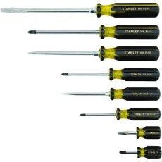Stanley® 100 Plus® 8 Pc Combination Screwdriver Sets