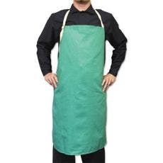 Best Welds Flame-Retardant Cotton Sateen Bib Aprons with Leather Protective Patch CA700