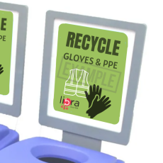 Thin Bin® 23 Gallon Recycling Sign Kit