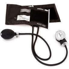 Prestige Medical Premium Adult Aneroid Sphygmomanometer, Black