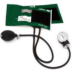 Prestige Medical Premium Adult Aneroid Sphygmomanometer, Hunter Green