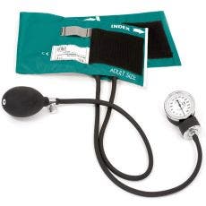 Prestige Medical Premium Adult Aneroid Sphygmomanometer, Teal