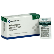 Hydrocortisone Cream, 1%,  .9 gm, 25/Box