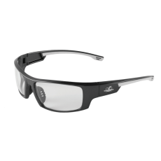 Dorado Safety Glass, Shiny Pearl Gray Frame, Clear PFT Lens, Anti-Fog, Anti-Scratch 