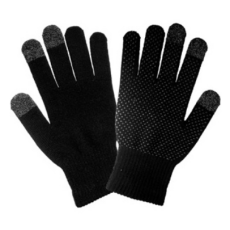 [A-IP3DB] 10 Gauge Touchscreen Compatible Acrylic Knit Gloves