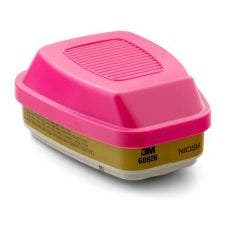 3M Multi-Gas/Vapor Cartridge/Filter, P100, 2/Pack