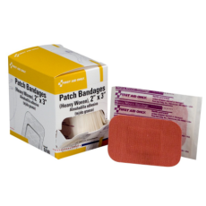 2"x 3" Heavy Woven Fabric Bandages