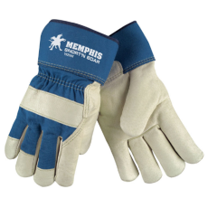 Premium Grain Pigskin, Wool Lined Glove with 2.5" Rubberized Safety Cuff, Size L