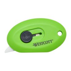 Westcott Compact Magnetic Ceramic Retractable Blade Utility Cutter
