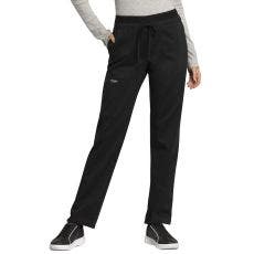 Cherokee WW Revolutions Mid Rise Tapered Leg Drawstring Pant, Size 2X-Large
