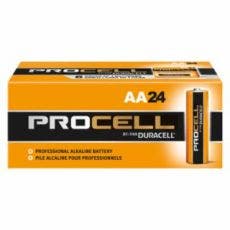 Duracell Procell Batteries, Non-Rechargeable Alkaline, 1.5 V, AA, 24/Pack