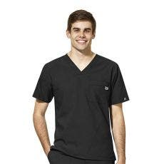 WonderWink W123 Men's V-Neck Top, Size M